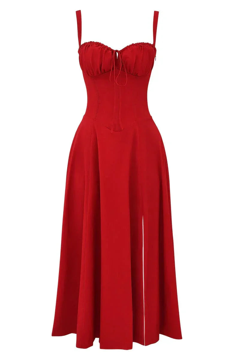 Rosea Sleeveless Midi Dress