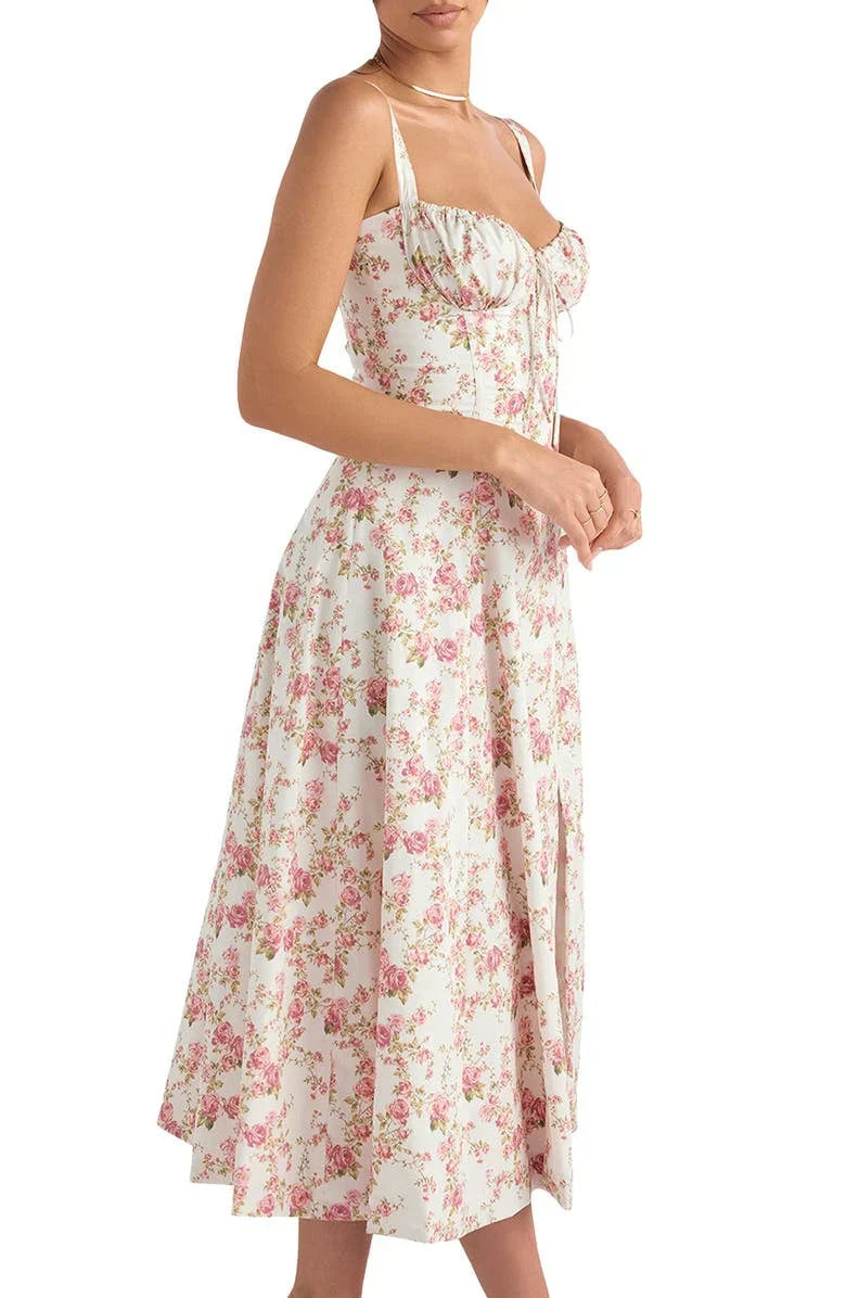 Rosea Sleeveless Midi Dress