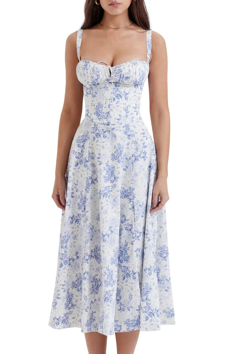Rosea Sleeveless Midi Dress
