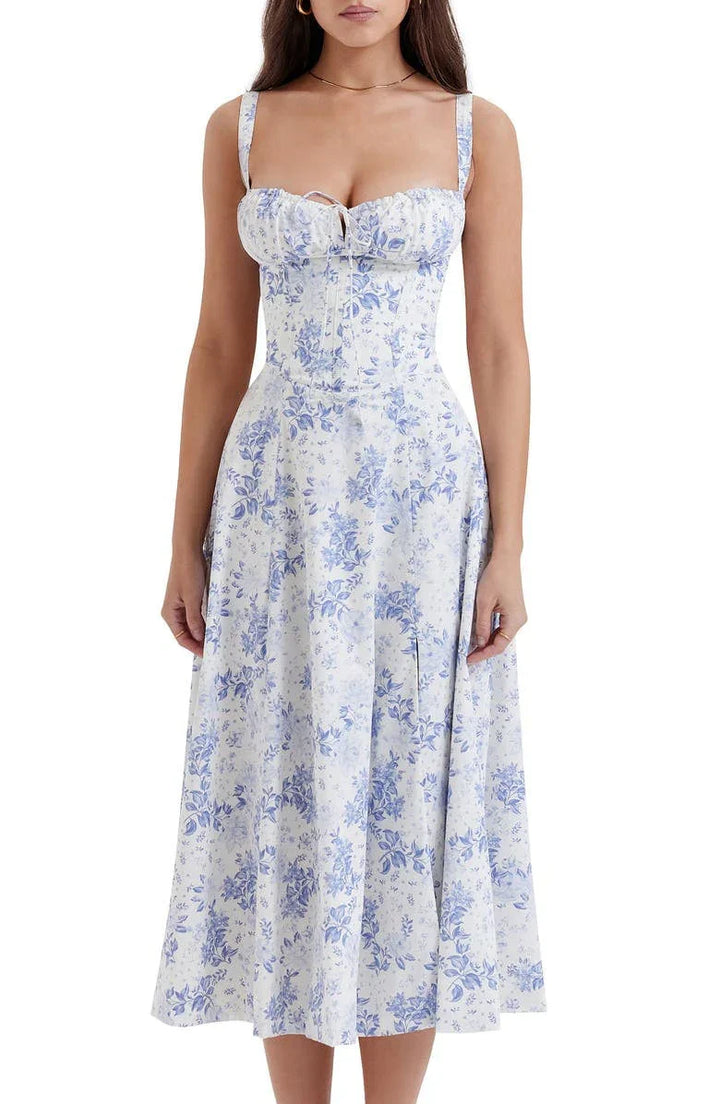 Rosea Sleeveless Midi Dress