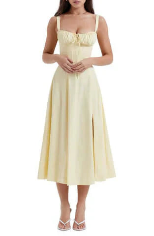 Rosea Sleeveless Midi Dress