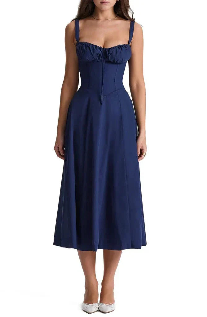 Rosea Sleeveless Midi Dress