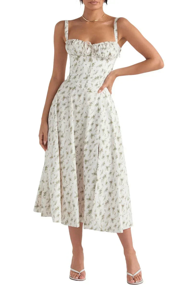 Rosea Sleeveless Midi Dress