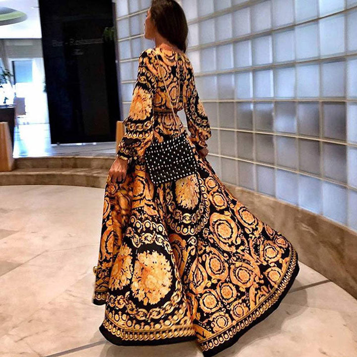 Talia - Creative Women's Long Dress - 2024 Edition