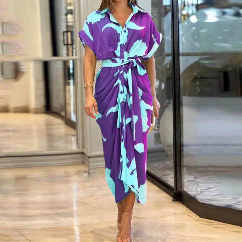Amalia | Luxury Maxi Wrap Dress (Almost Sold Out)