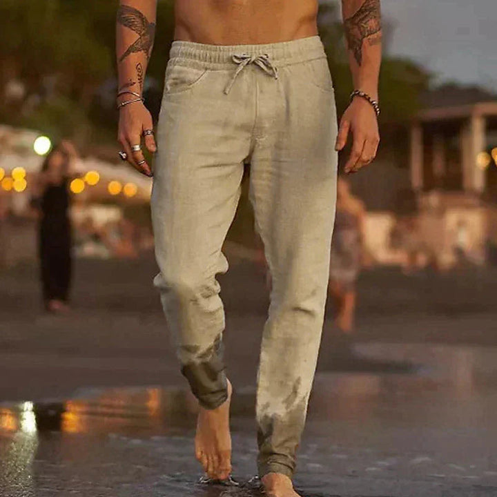 Emerson | Linen Beach Pants