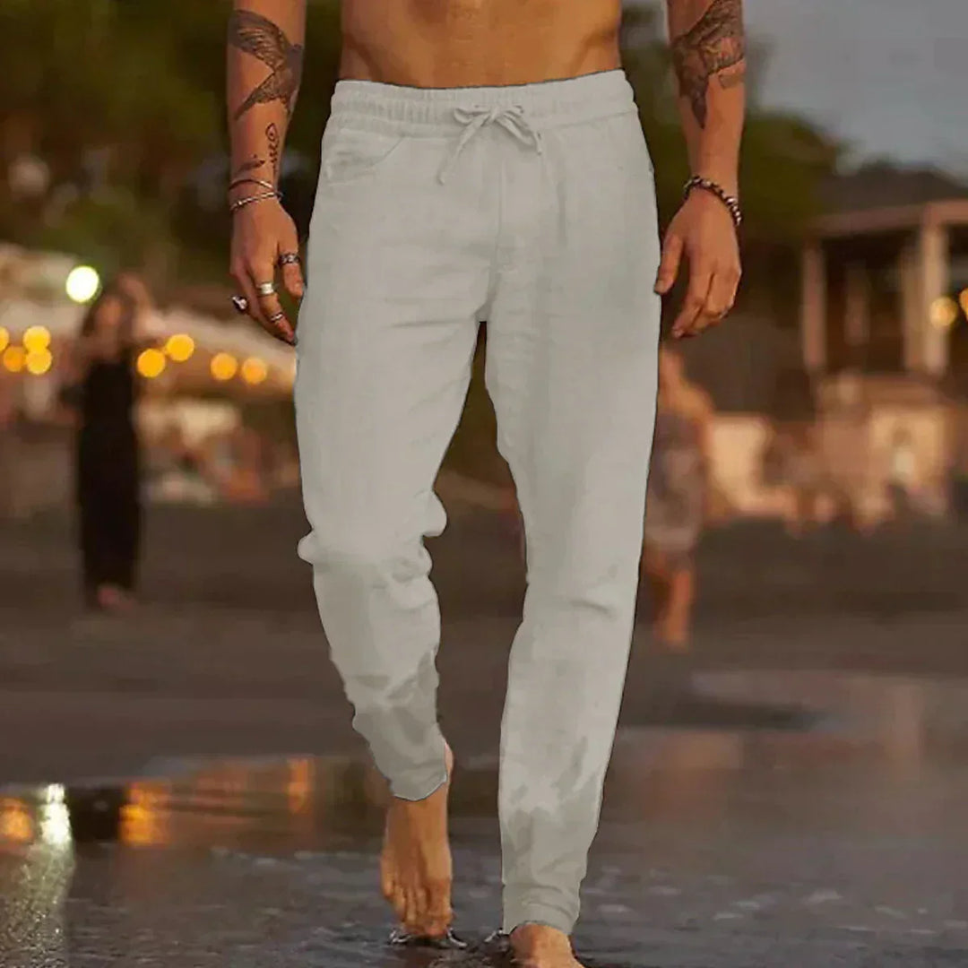 Emerson | Linen Beach Pants