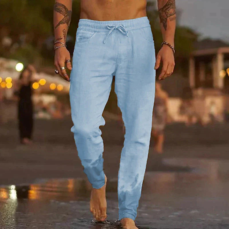 Emerson | Linen Beach Pants