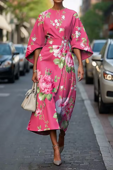 Celeste - Elegant Floral Dress