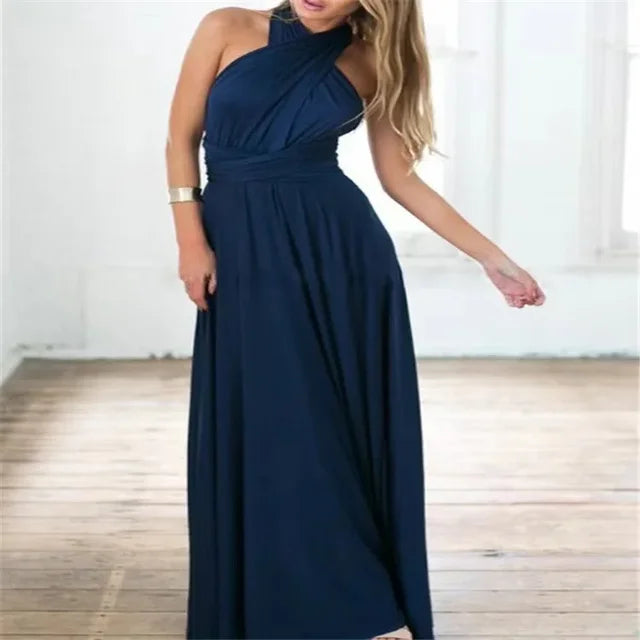Emily - Women's Full-length Long Skirt & Bridesmaid Dress with Various Styles of Wear