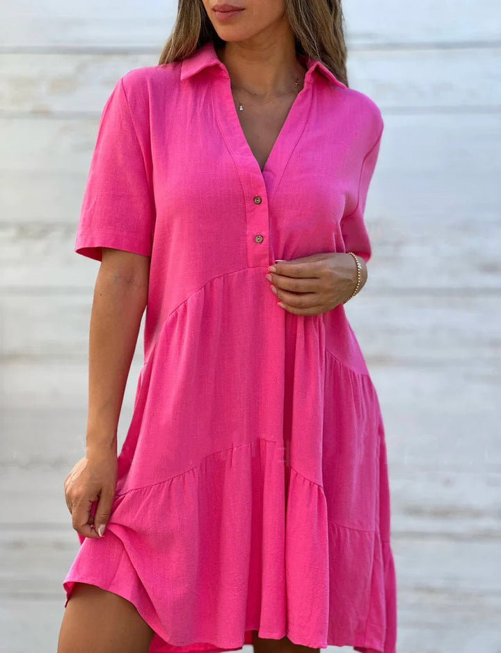 Lena | Relaxed Summer Linen Dress