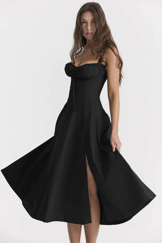 Rosea Sleeveless Midi Dress