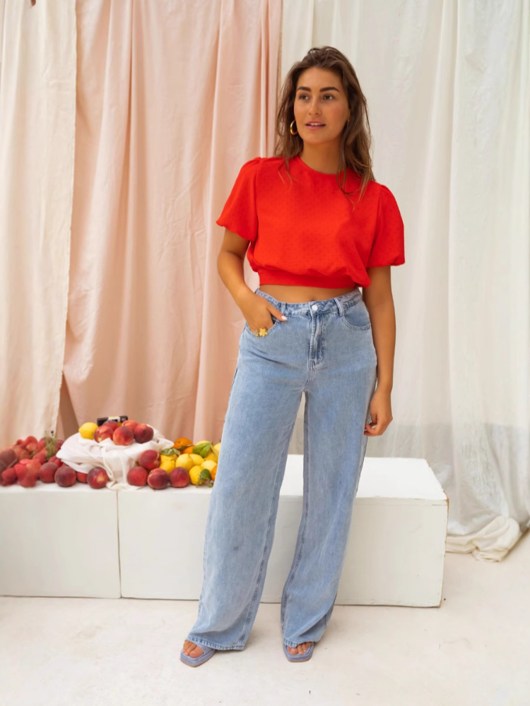 LORENA  | The Cropped Blouse