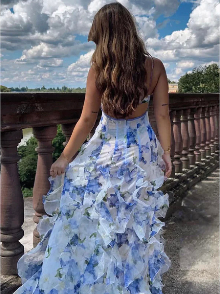 Romantic Bloom Maxi Dress