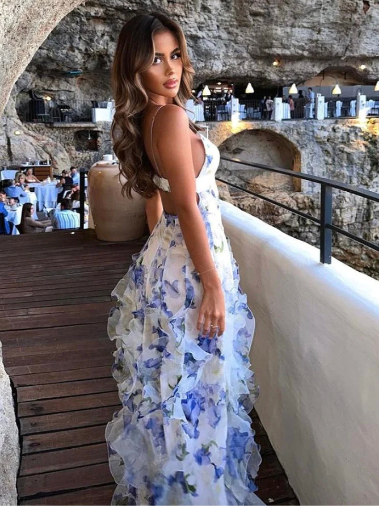 Romantic Bloom Maxi Dress