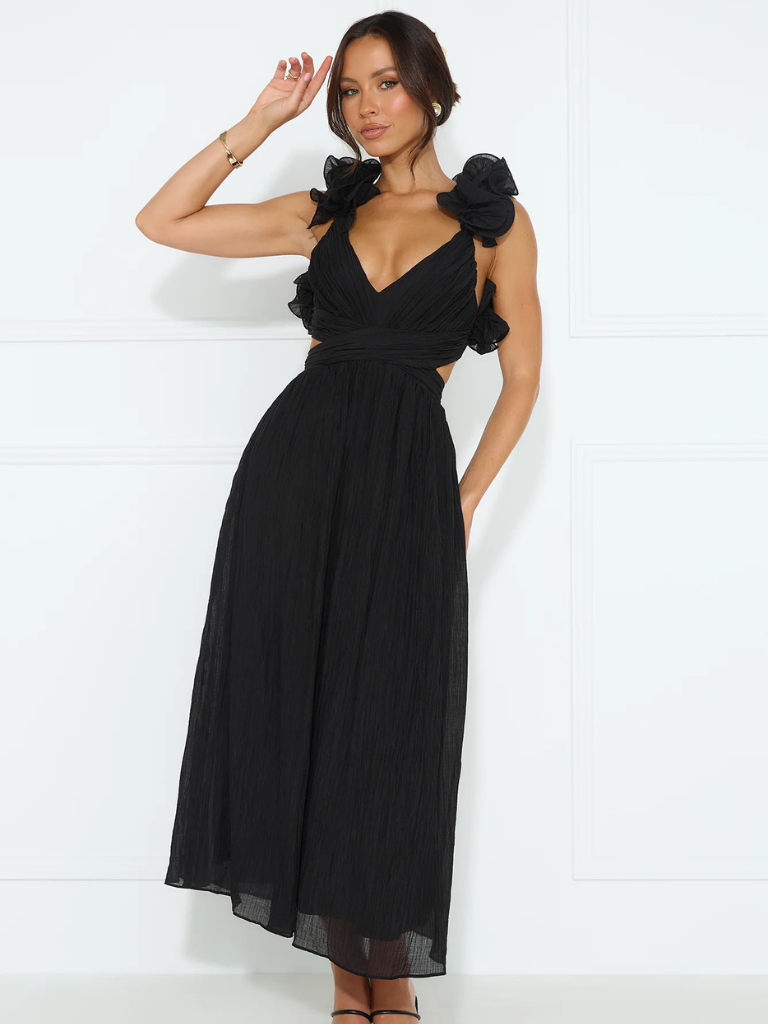 Colette Ruffle Midi