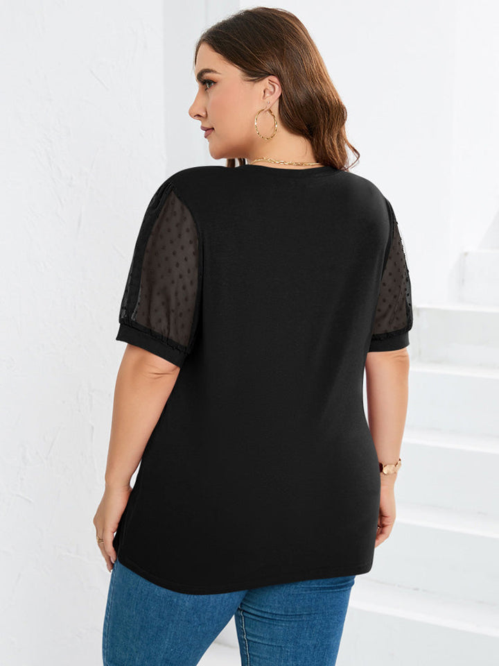 Rhianna   | Elegant Puff-Sleeve Top
