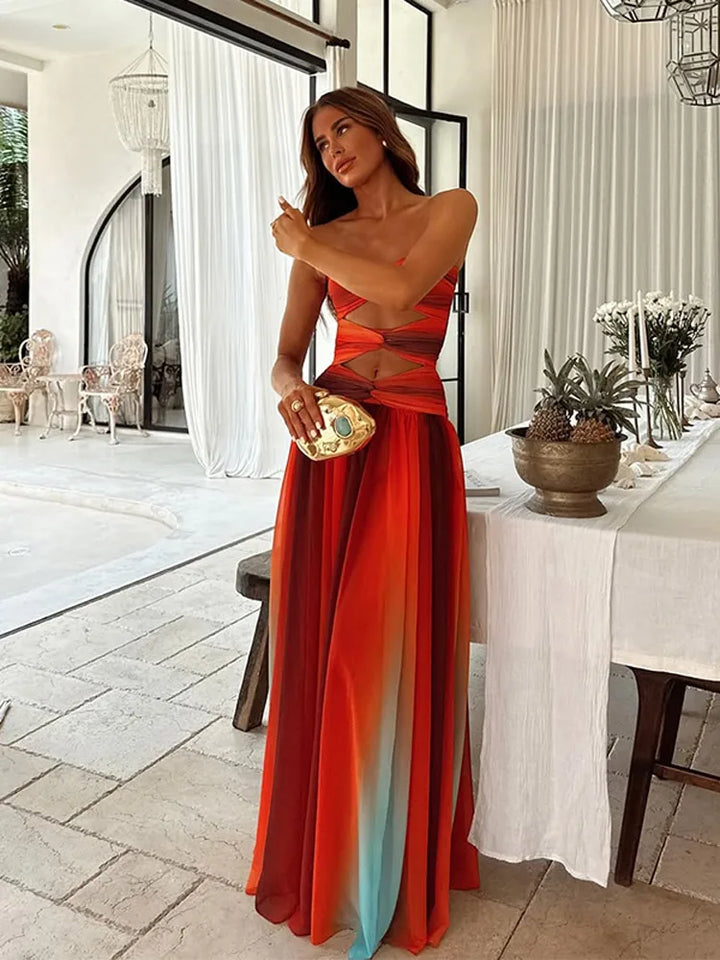 Rosea Timeless fitted maxi dress