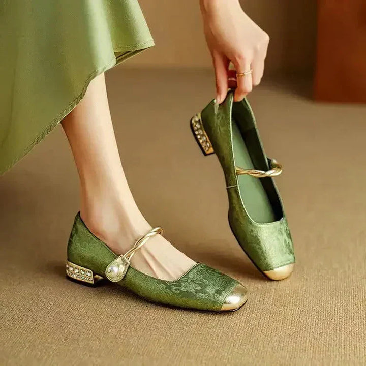 MARENNA | ELEGANT FLAT SHOES WITH A VINTAGE LOOK
