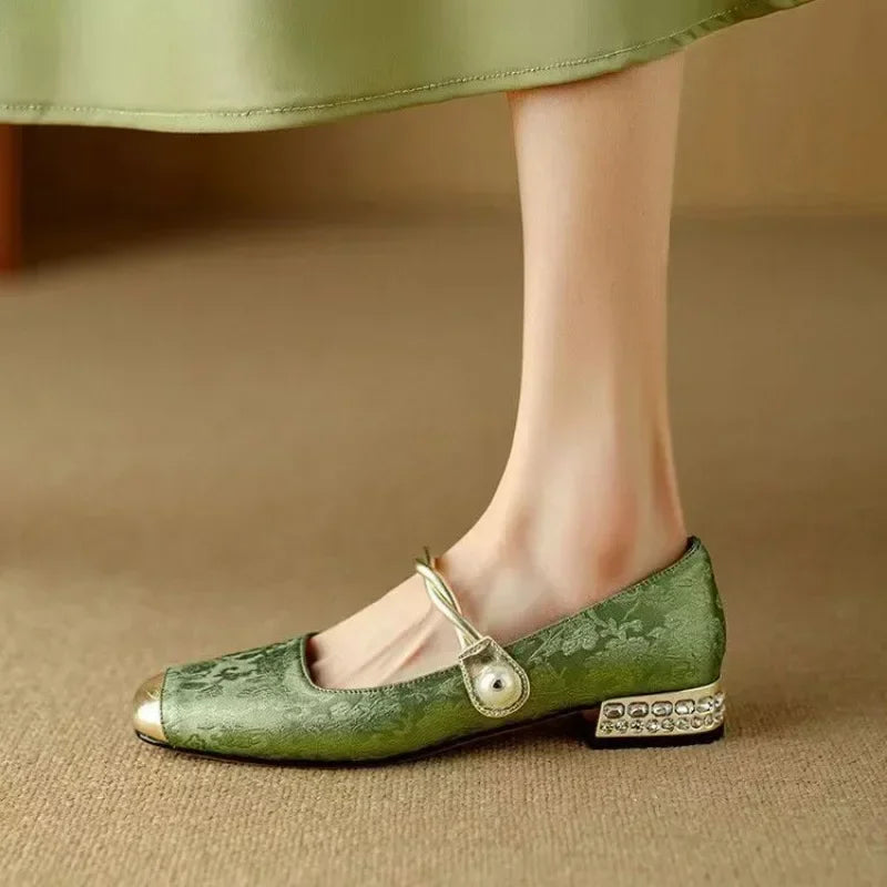 MARENNA | ELEGANT FLAT SHOES WITH A VINTAGE LOOK