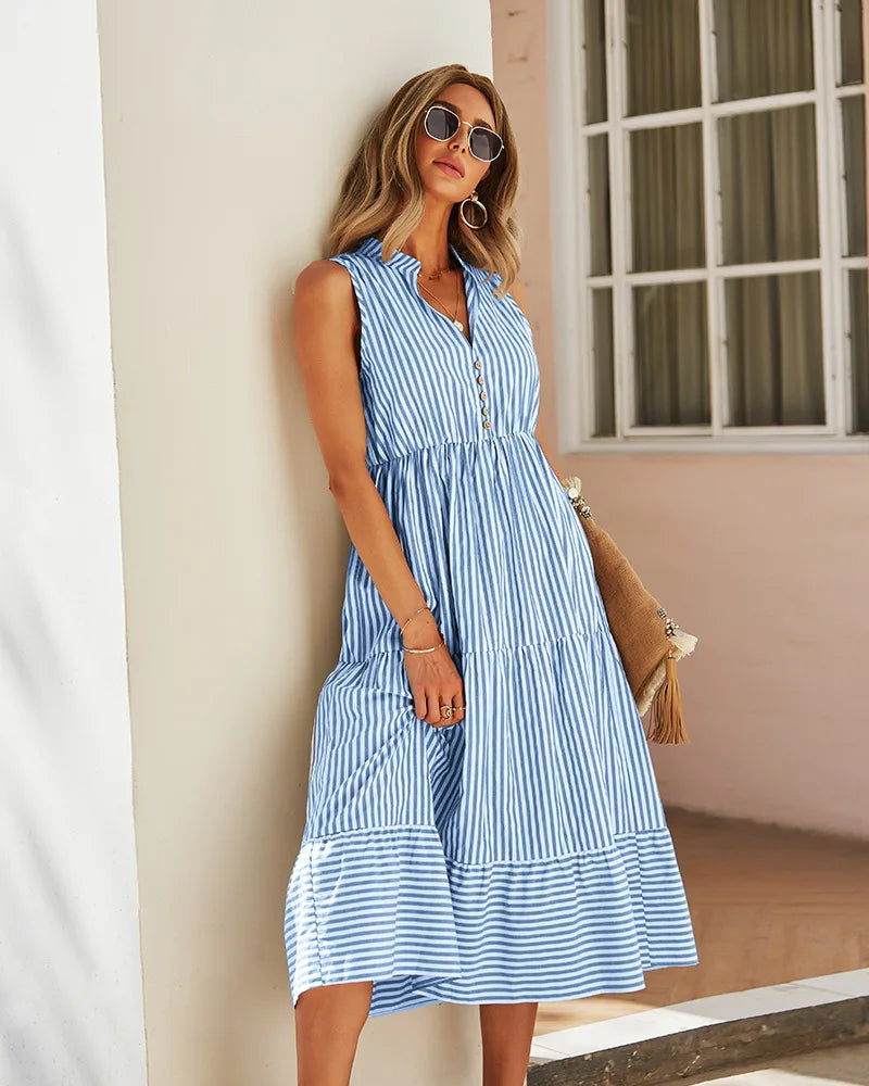Feminine Flowy Day Dress