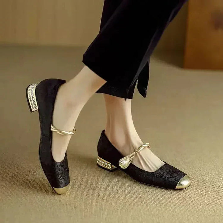 MARENNA | ELEGANT FLAT SHOES WITH A VINTAGE LOOK