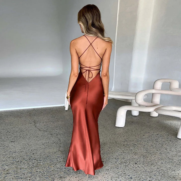 Alina - Maxi Dress with Side Slit