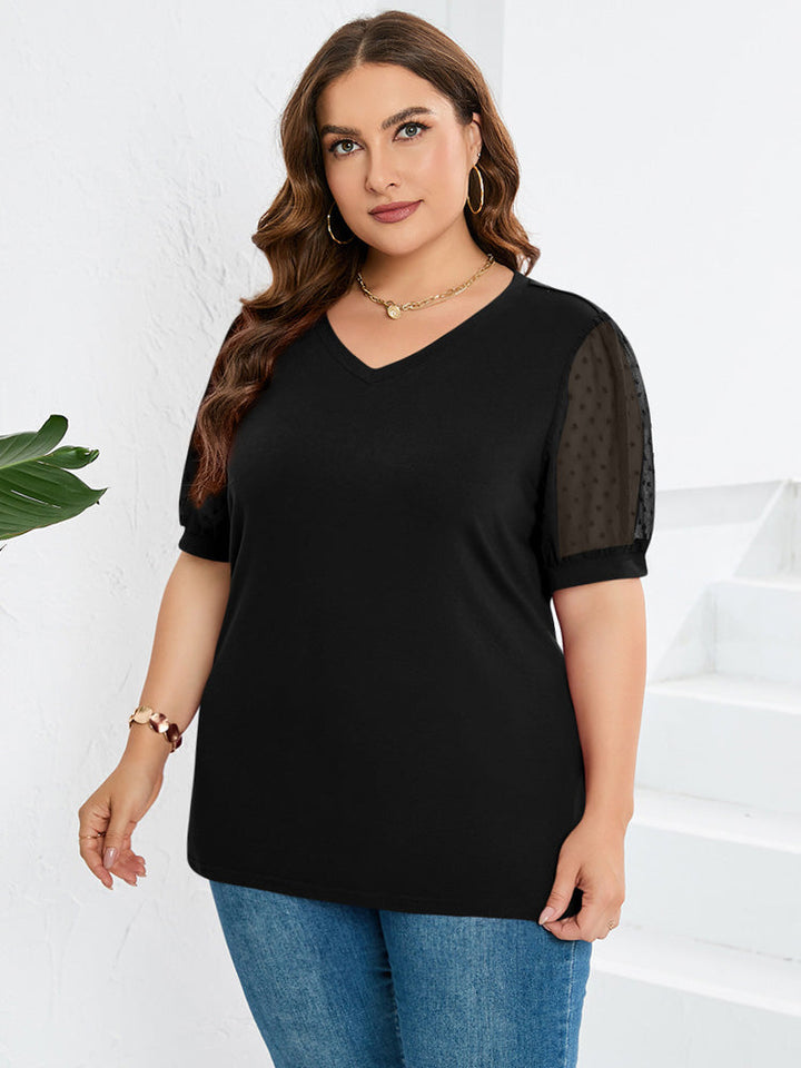 Rhianna   | Elegant Puff-Sleeve Top