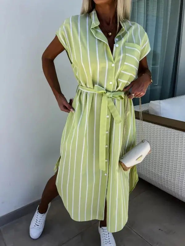 Mireille   | Flowy Button-Down Summer Dress