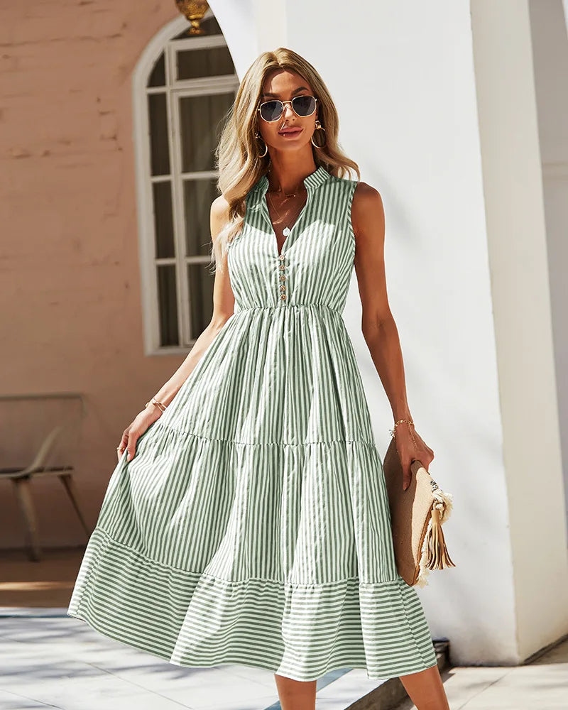 Feminine Flowy Day Dress