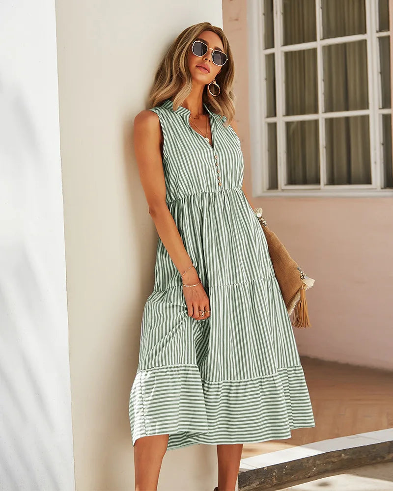 Feminine Flowy Day Dress