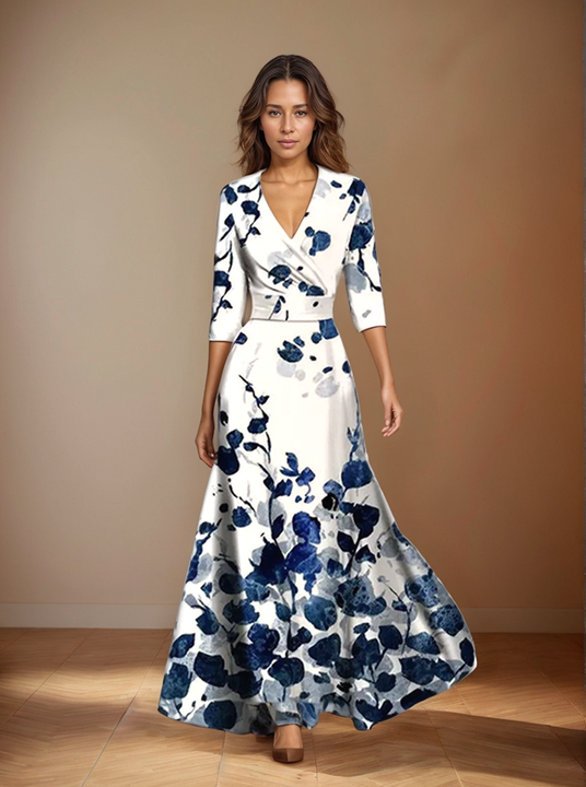 Olivia | Dress with floral print