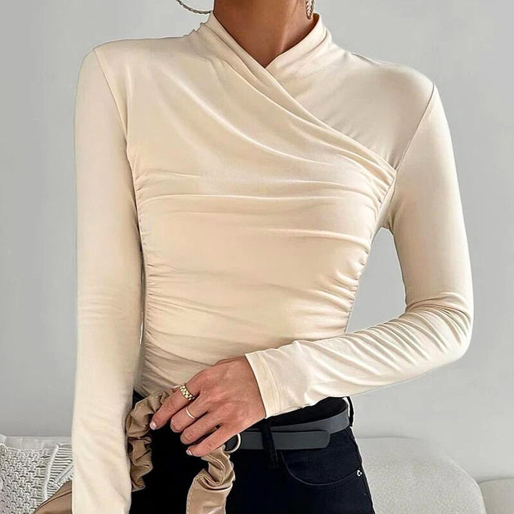 Jane   | Classic Cross-Neck Top