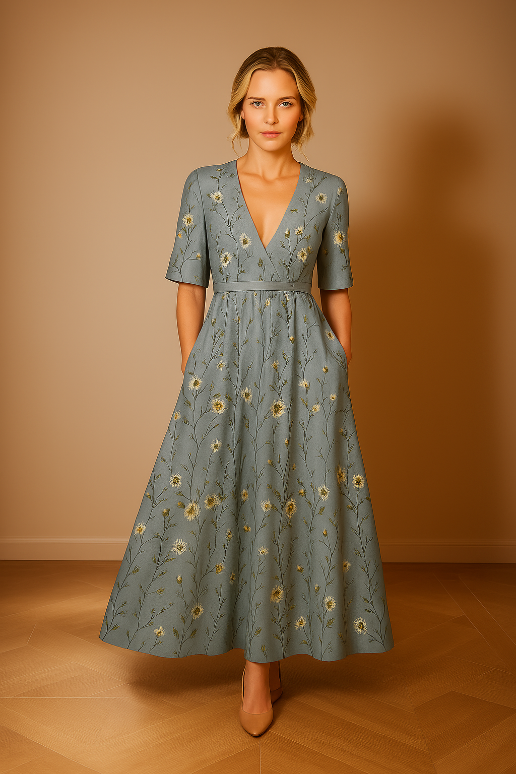 Olivia | Dress with floral print