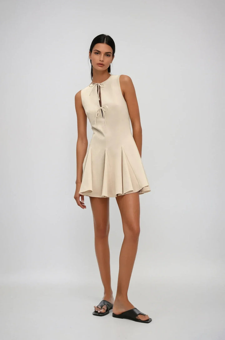 AGNESE  | Elegant Pleated Dress