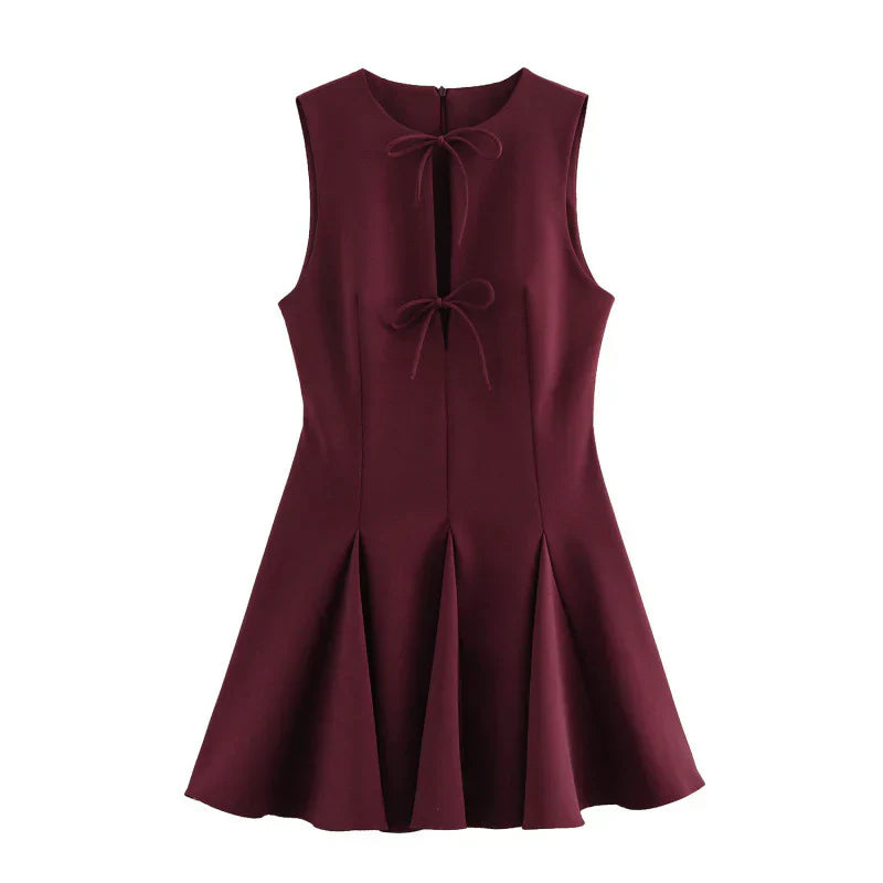 AGNESE  | Elegant Pleated Dress