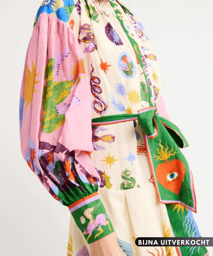 Dorthe   | Elegant Italian Maxi Dress