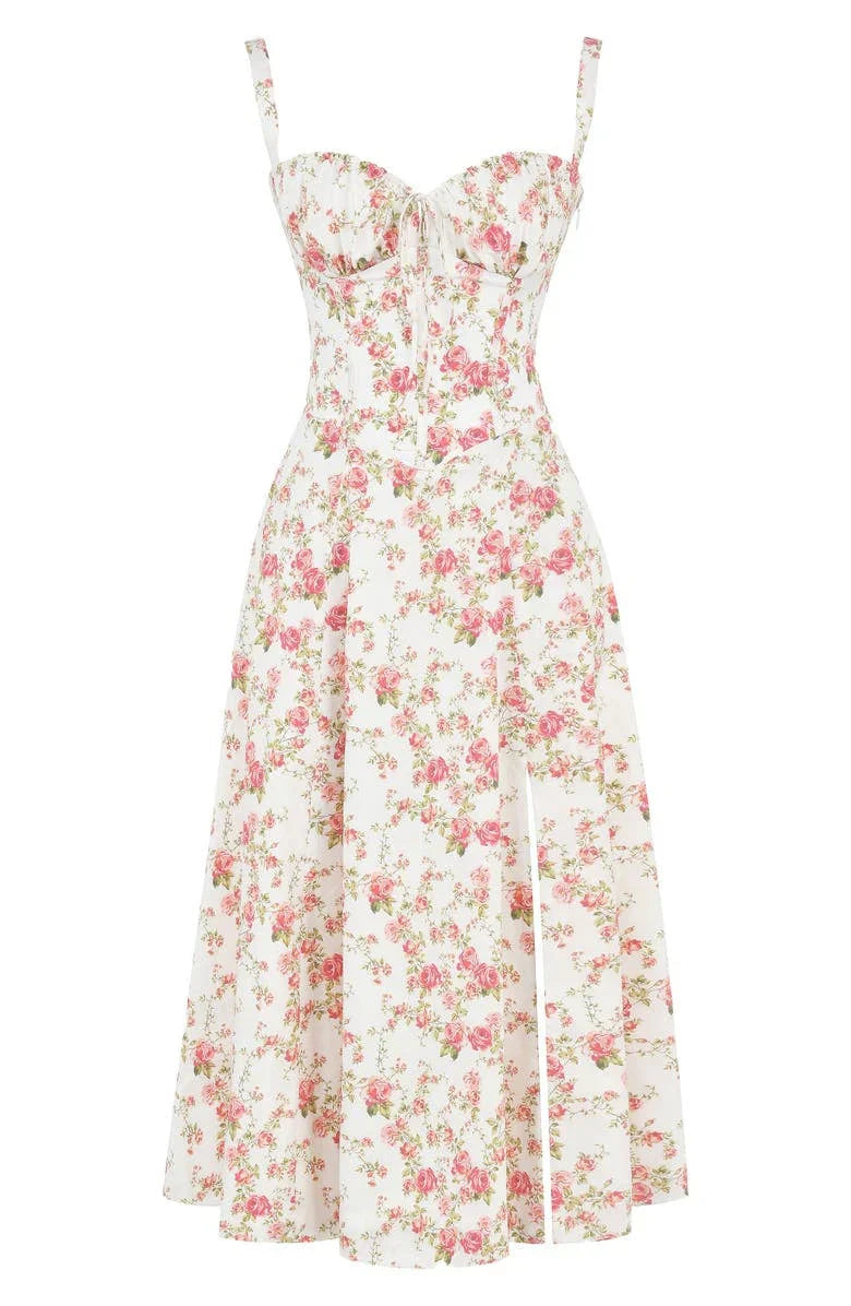 Rosea Sleeveless Midi Dress