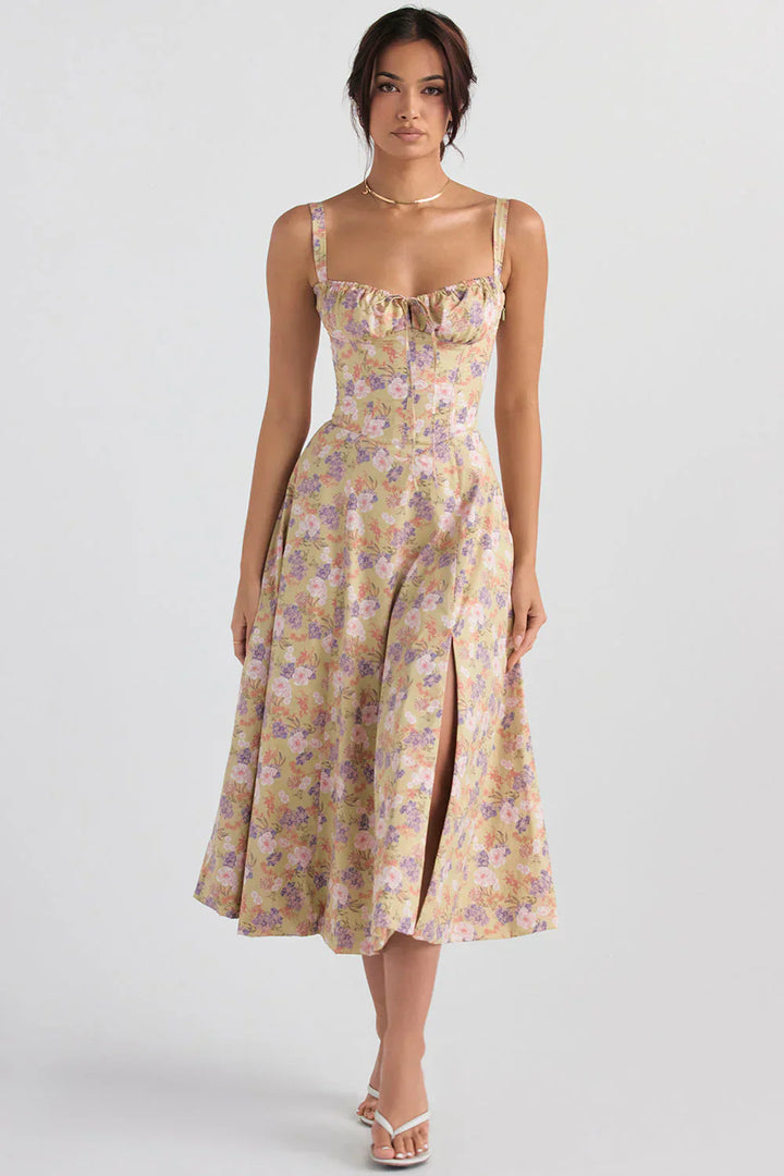 Rosea Sleeveless Midi Dress