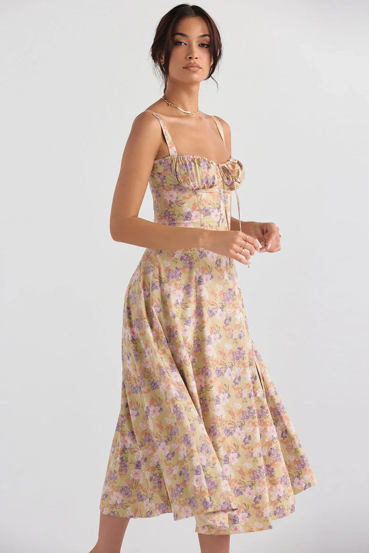 Rosea Sleeveless Midi Dress