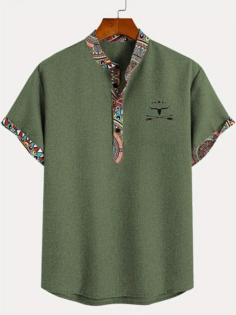 Angel | Elegant short-sleeved shirt