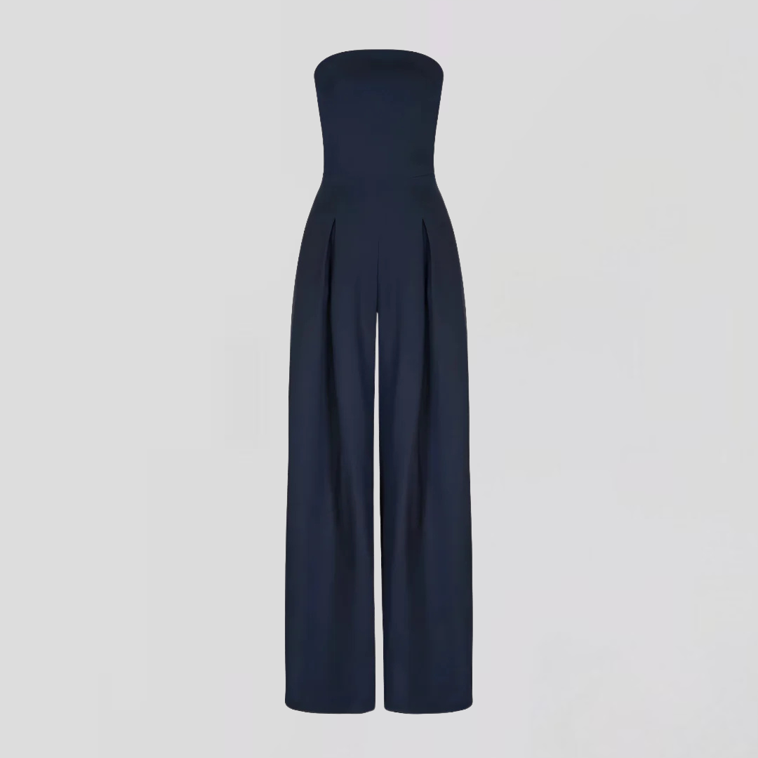 CECILIA  | Elegant Strapless Jumpsuit