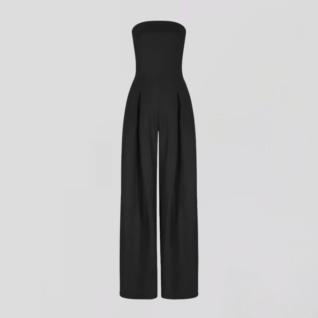 CECILIA  | Elegant Strapless Jumpsuit