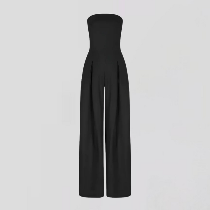 CECILIA  | Elegant Strapless Jumpsuit
