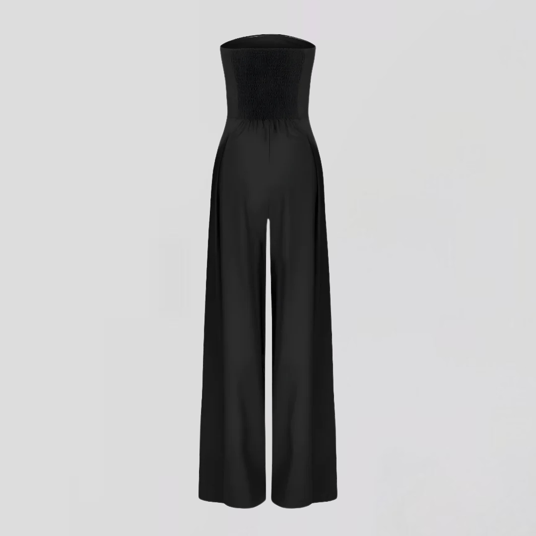 CECILIA  | Elegant Strapless Jumpsuit