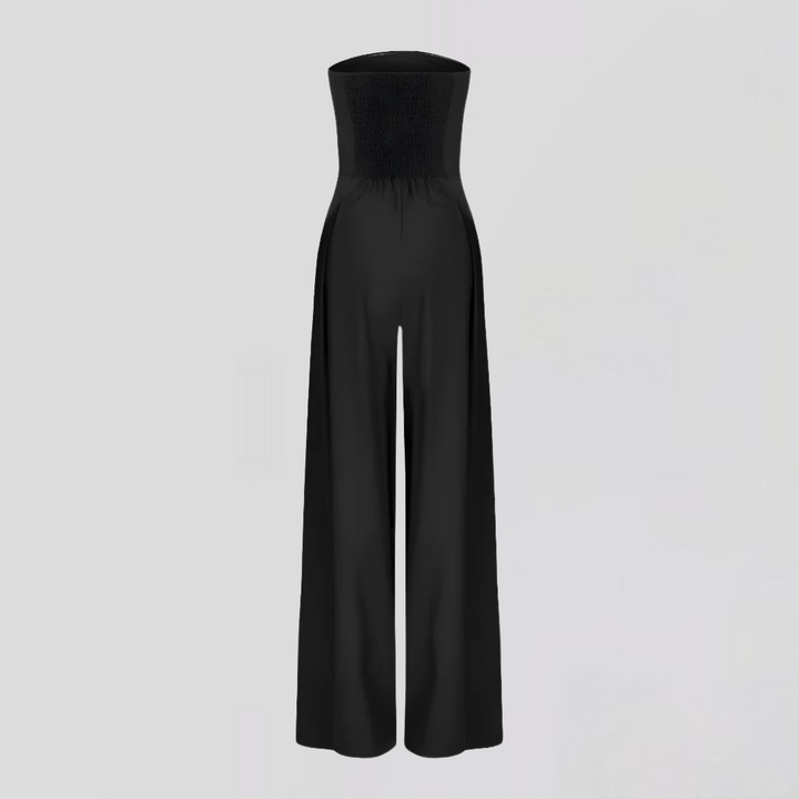 CECILIA  | Elegant Strapless Jumpsuit