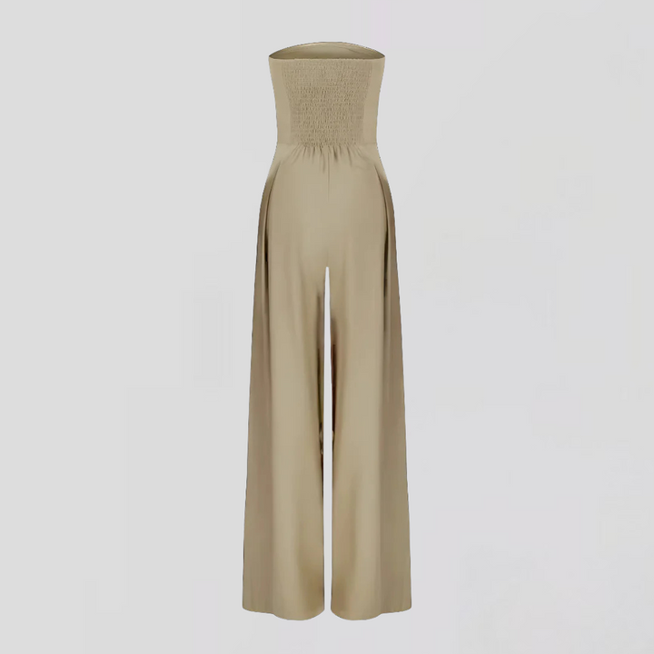 CECILIA  | Elegant Strapless Jumpsuit