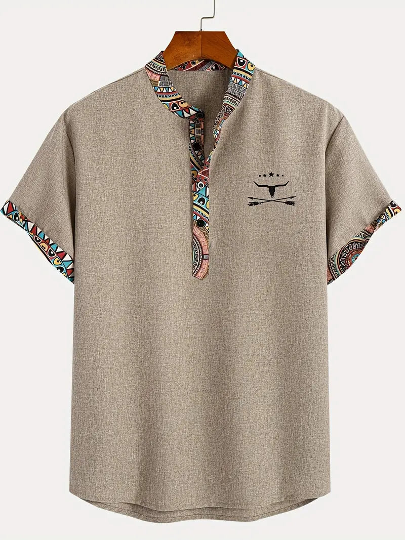 Angel | Elegant short-sleeved shirt