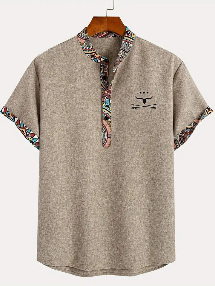 Angel | Elegant short-sleeved shirt