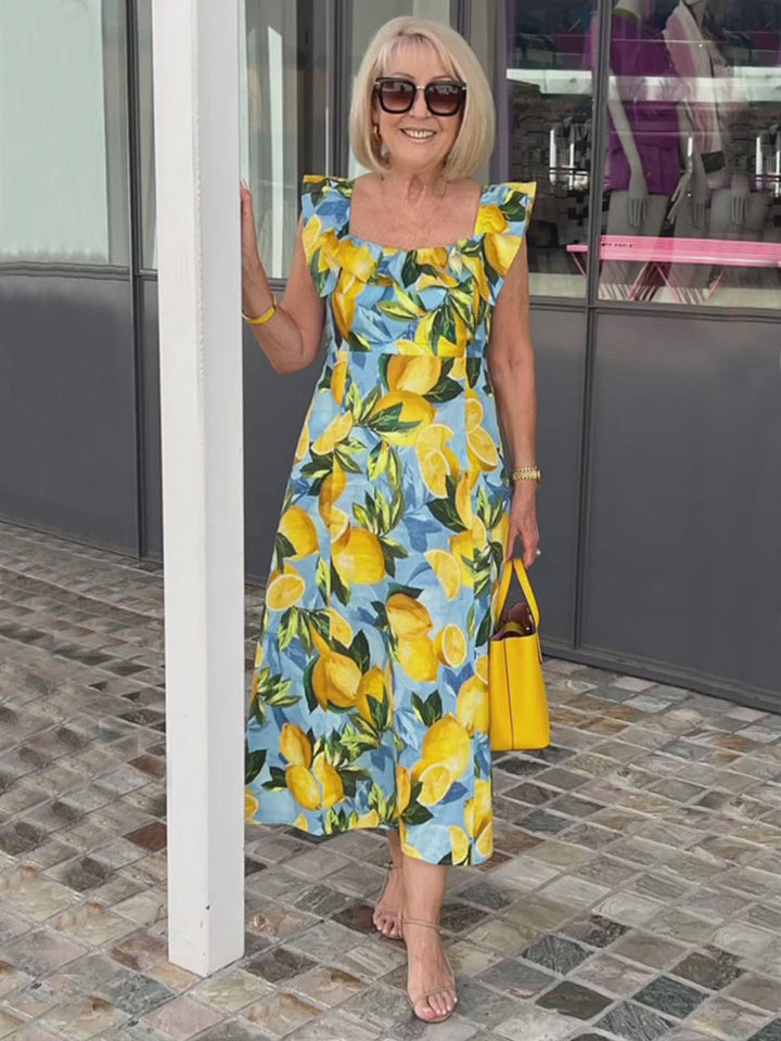 Sun and Lemon Dress 🍋